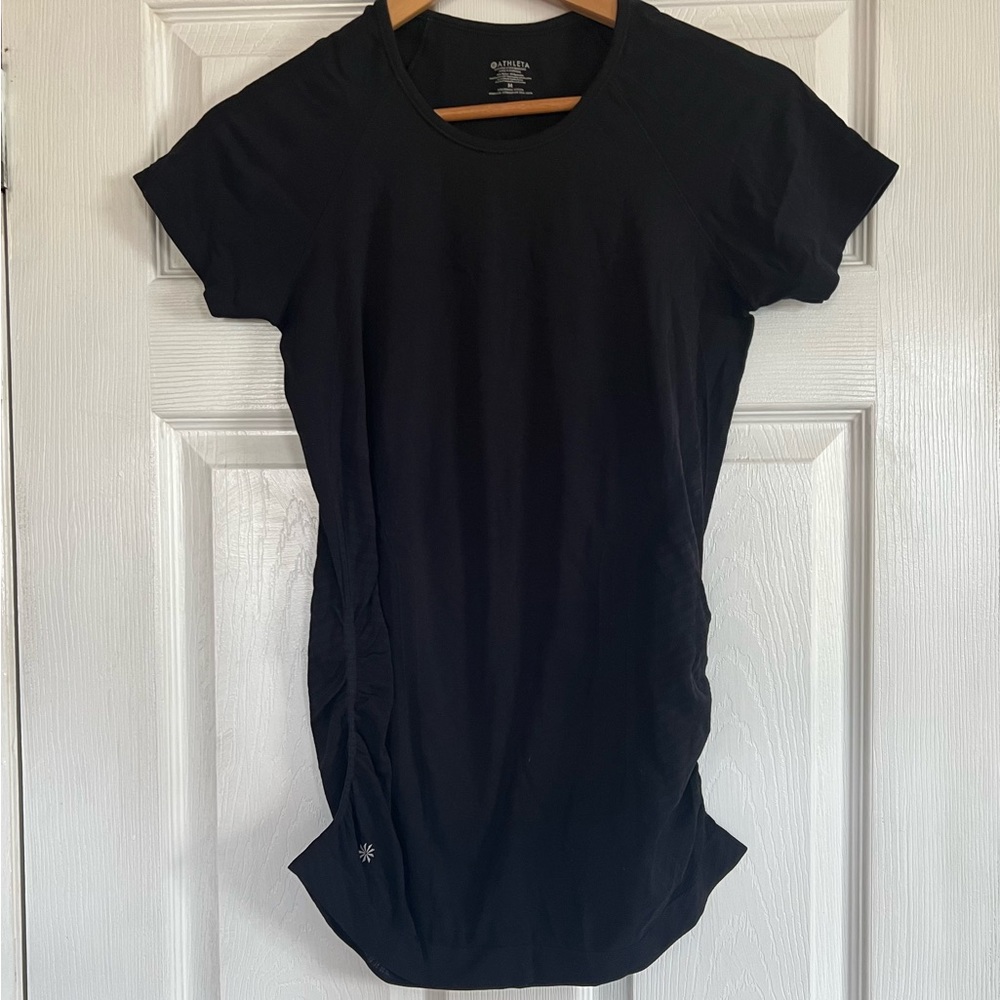 Athleta Momentum Seamless Tee Workout Top Size M